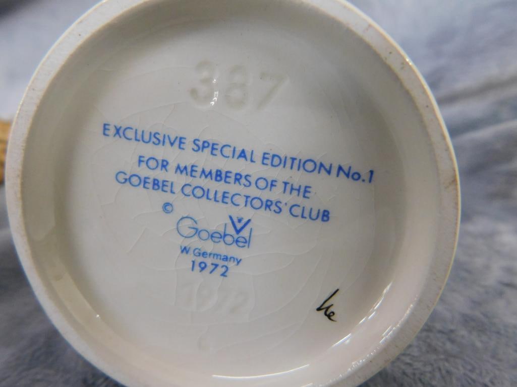Goebel - M.I. Hummel - 4 Pieces - #822 "School Boy" - #198 "Home From Market" - 11