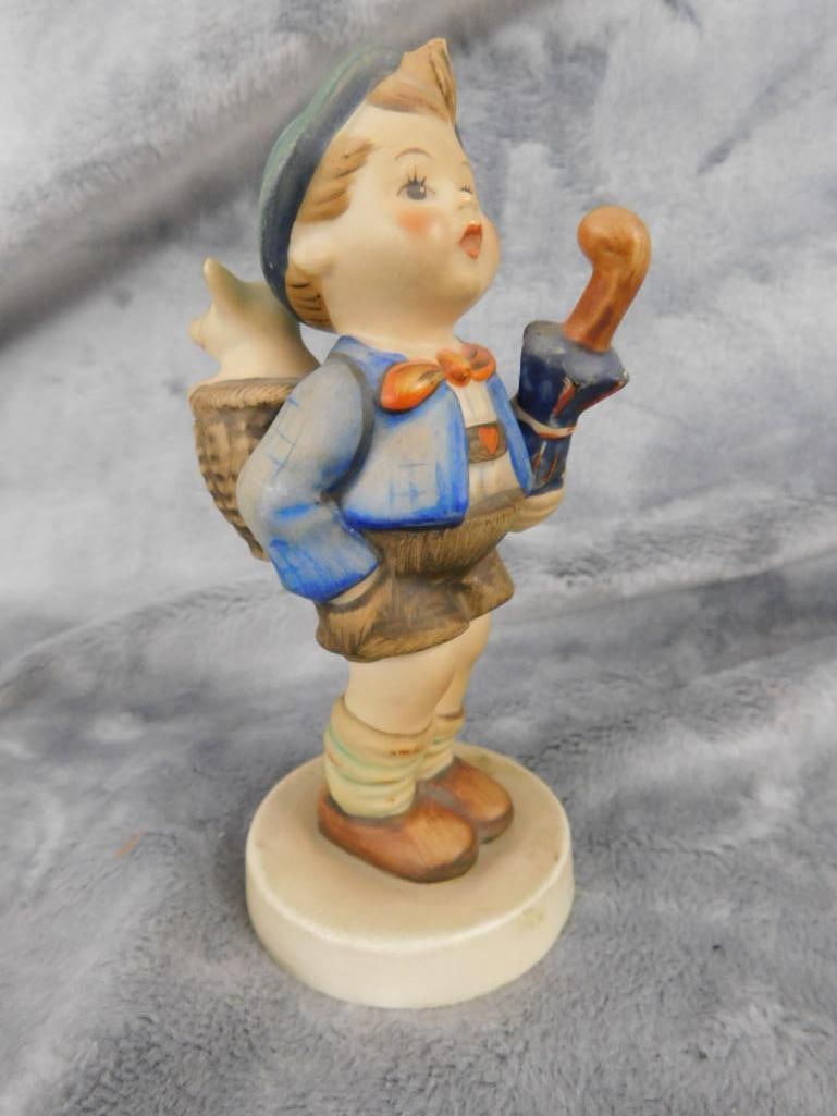 Goebel - M.I. Hummel - 4 Pieces - #822 "School Boy" - #198 "Home From Market" - 12
