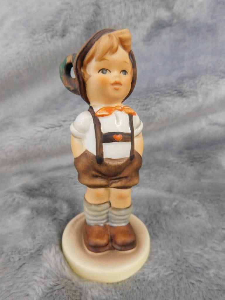 Goebel - M.I. Hummel - 4 Pieces - #239 "Girl with Nosegay" - #2052 "Pigtails" - 2