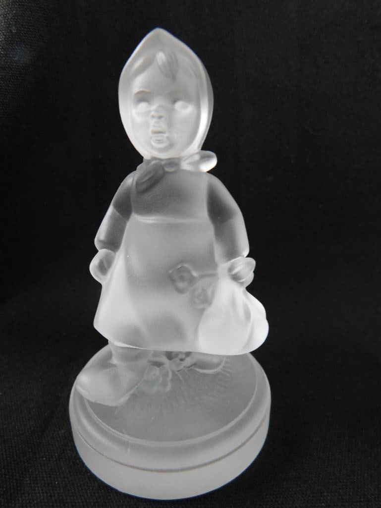 Goebel Crystal - M.I. Hummel - 6 Pieces - All About 3.5" Tall - 12