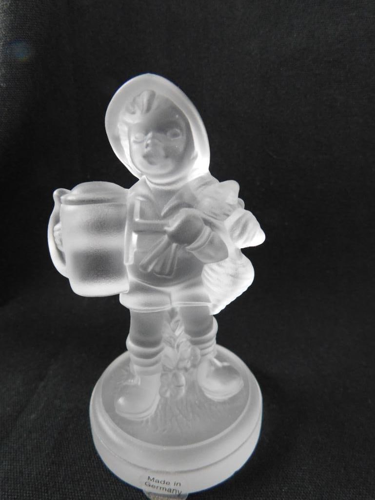 Goebel Crystal - M.I. Hummel - 6 Pieces - All About 3.5" Tall - 2
