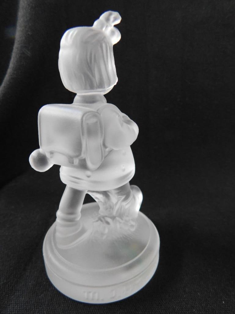 Goebel Crystal - M.I. Hummel - 6 Pieces - All About 3.5" Tall - 5