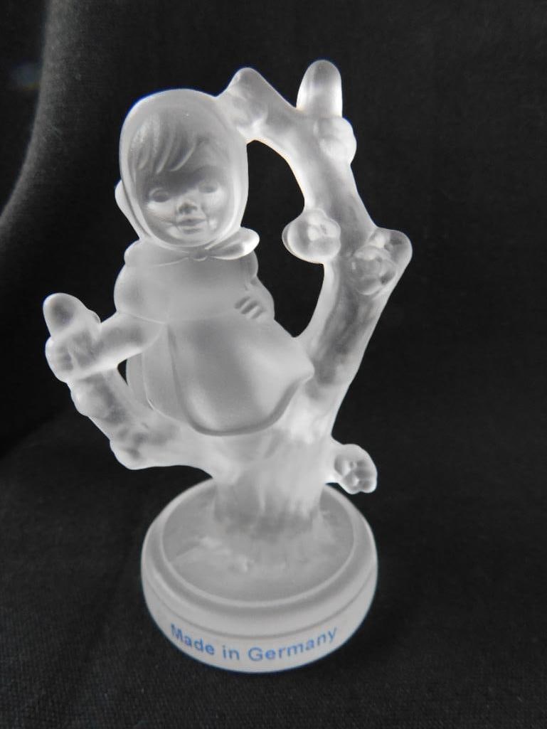 Goebel Crystal - M.I. Hummel - 6 Pieces - All About 3.5" Tall - 6