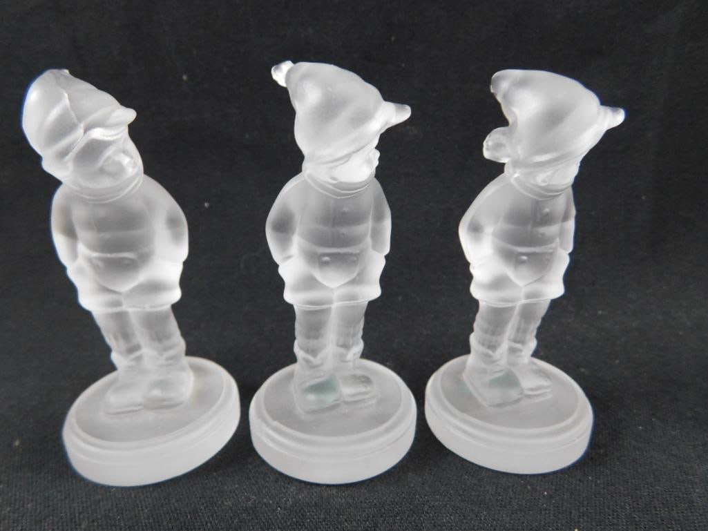 Goebel Crystal - M.I. Hummel - 5 Pieces - All About 3" Tall - 10