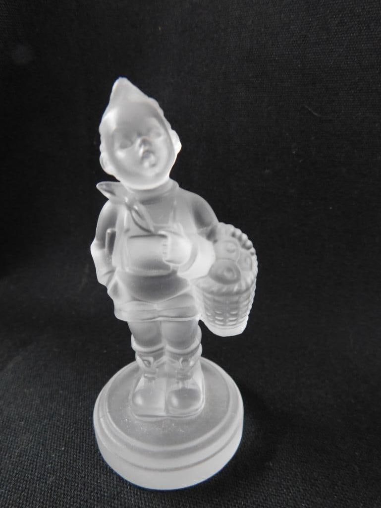 Goebel Crystal - M.I. Hummel - 5 Pieces - All About 3" Tall - 2