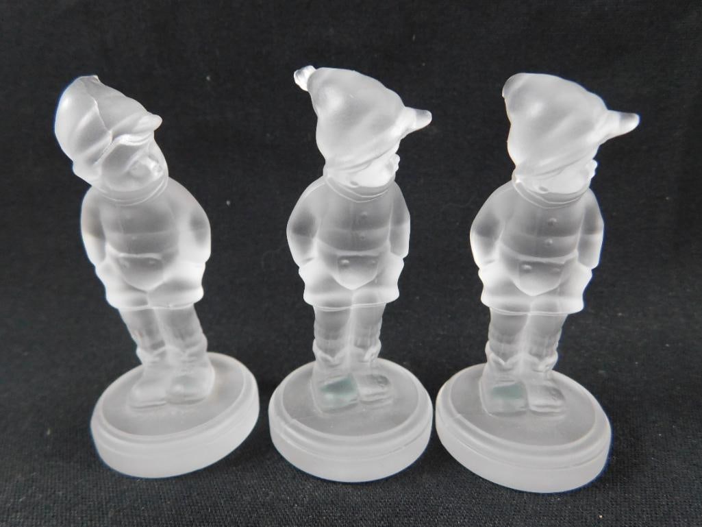 Goebel Crystal - M.I. Hummel - 5 Pieces - All About 3" Tall - 6