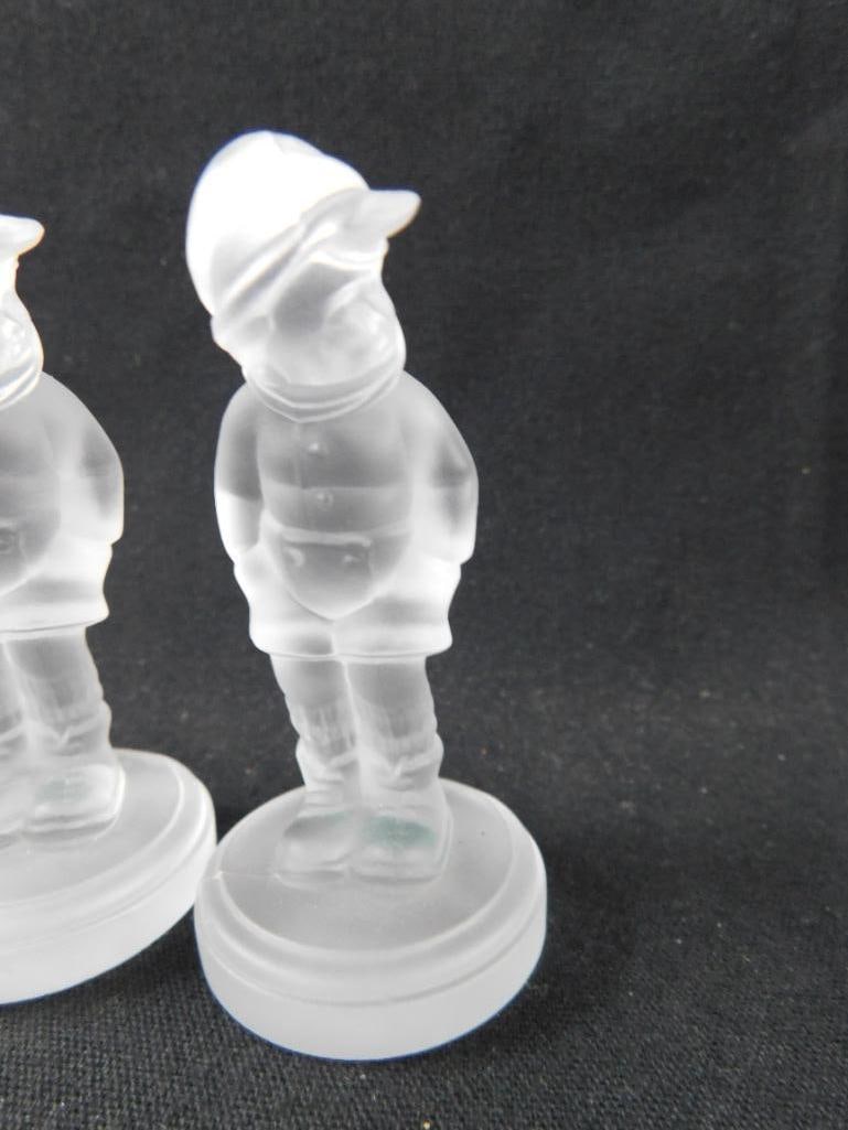 Goebel Crystal - M.I. Hummel - 5 Pieces - All About 3" Tall - 7