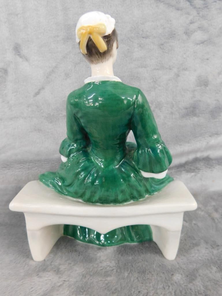 Pair of Royal Doulton Lady Figures - "Lady From Williamsburg" - "Cinderella" - 3