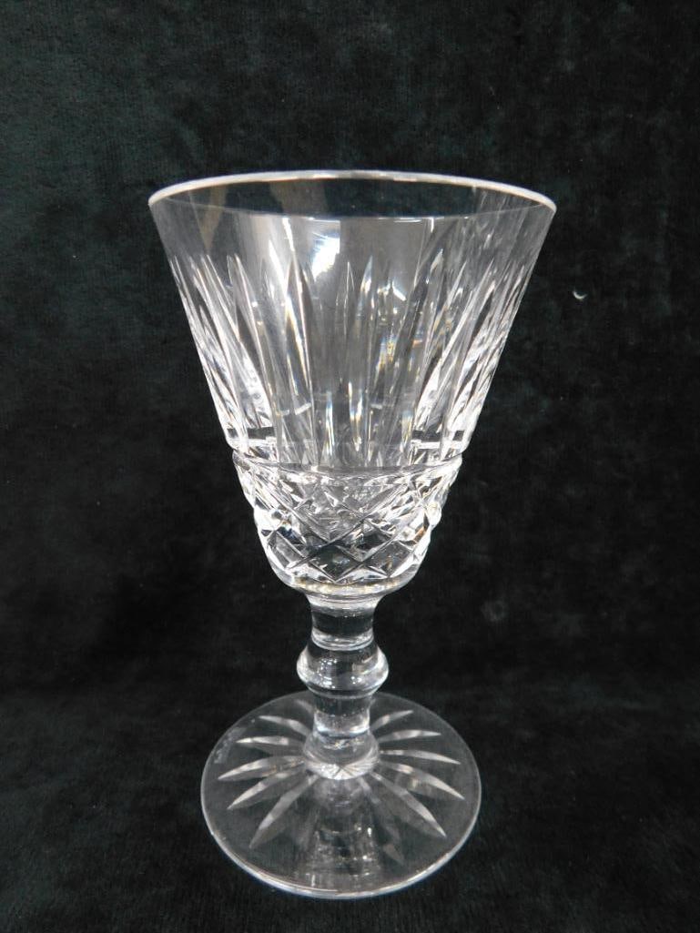 Waterford Crystal - 8-5" White Wine Glasses - Tramore Pattern - 2