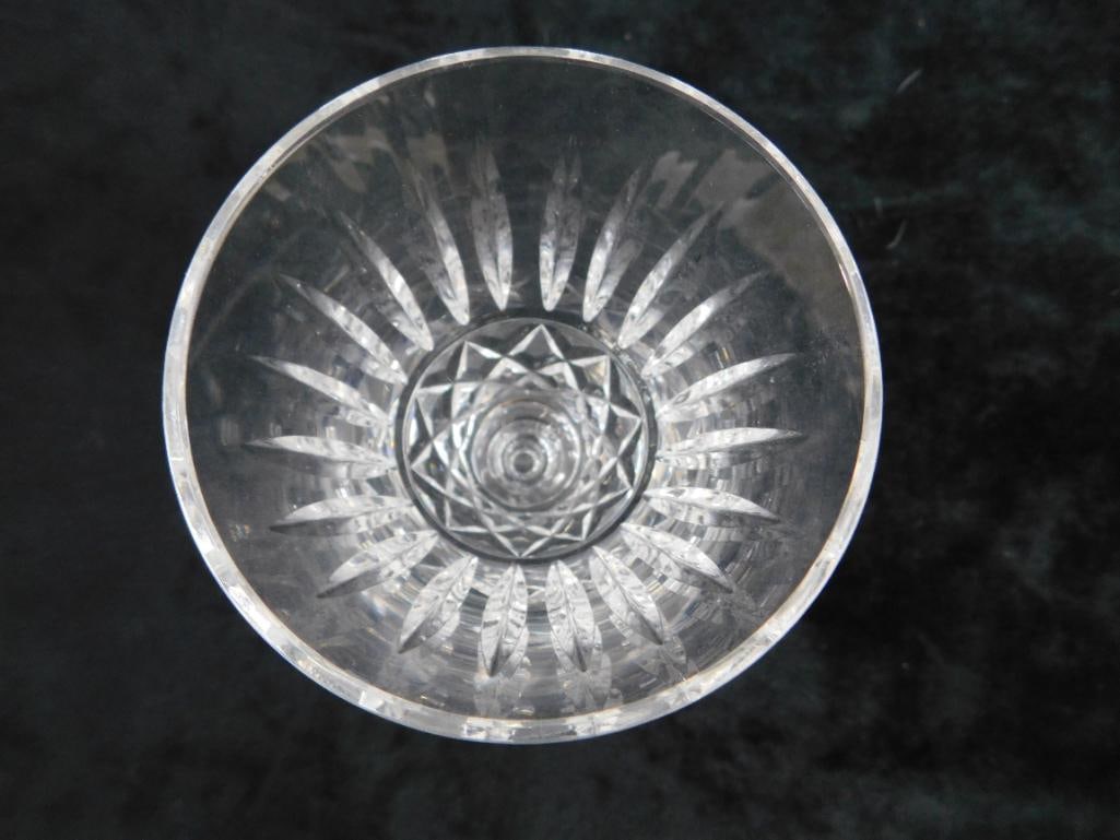Waterford Crystal - 8-5" White Wine Glasses - Tramore Pattern - 5