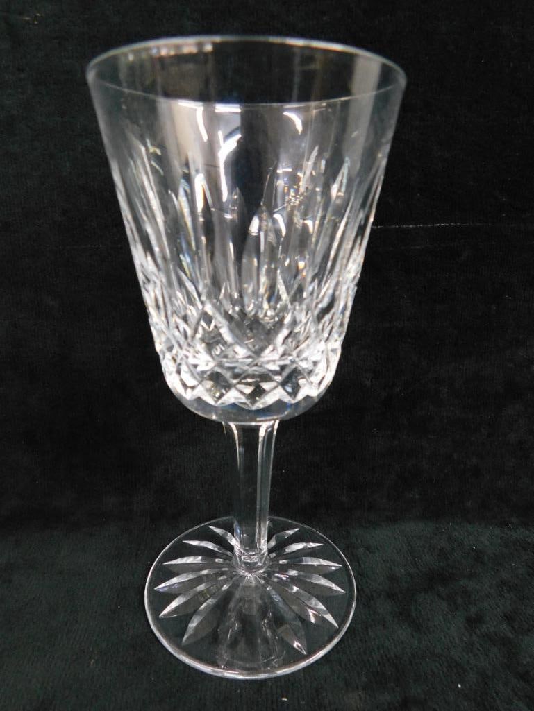 Waterford Crystal - 2-5 1/8" Sherry Glasses - 1-5 5/8" Glass - Lismore Pattern - 5