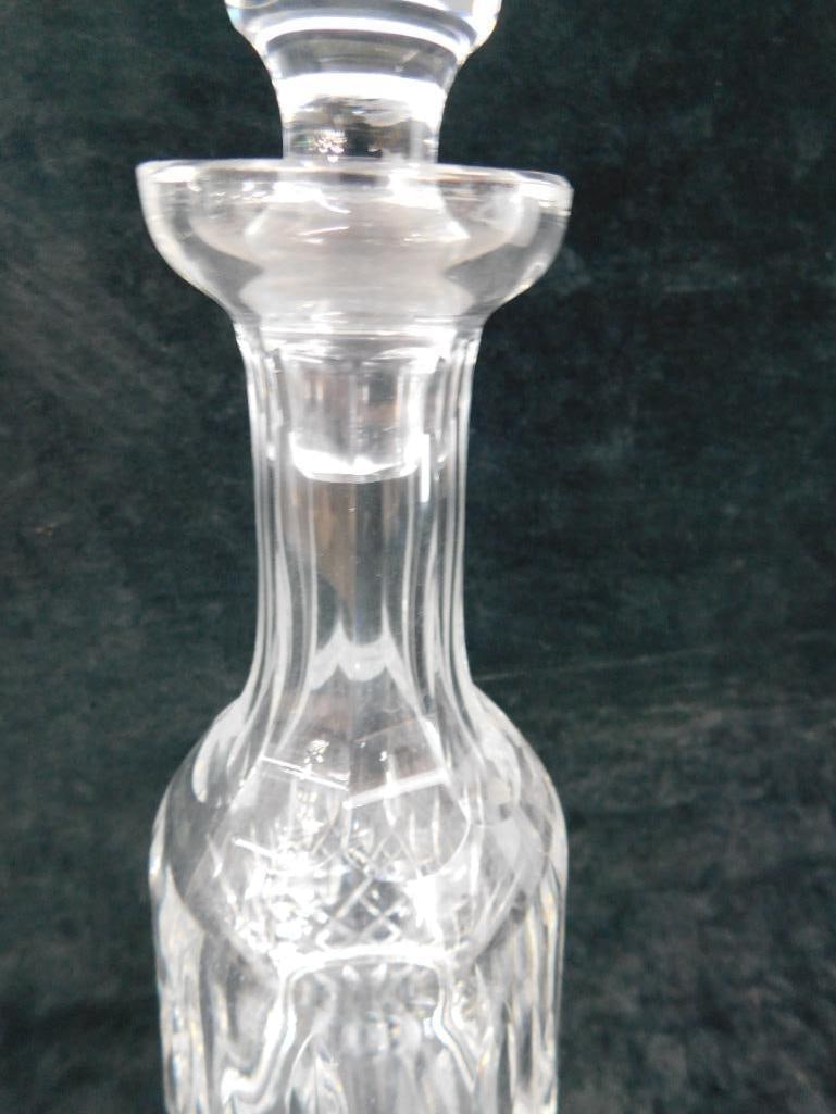 Waterford Crystal - Decanter - Lismore Pattern - 13.5" x 4 1/8" - 3