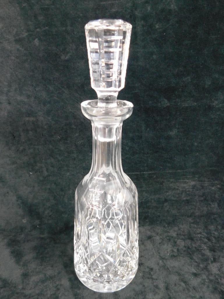 Waterford Crystal - Decanter - Lismore Pattern - 13.5" x 4 1/8" - 7