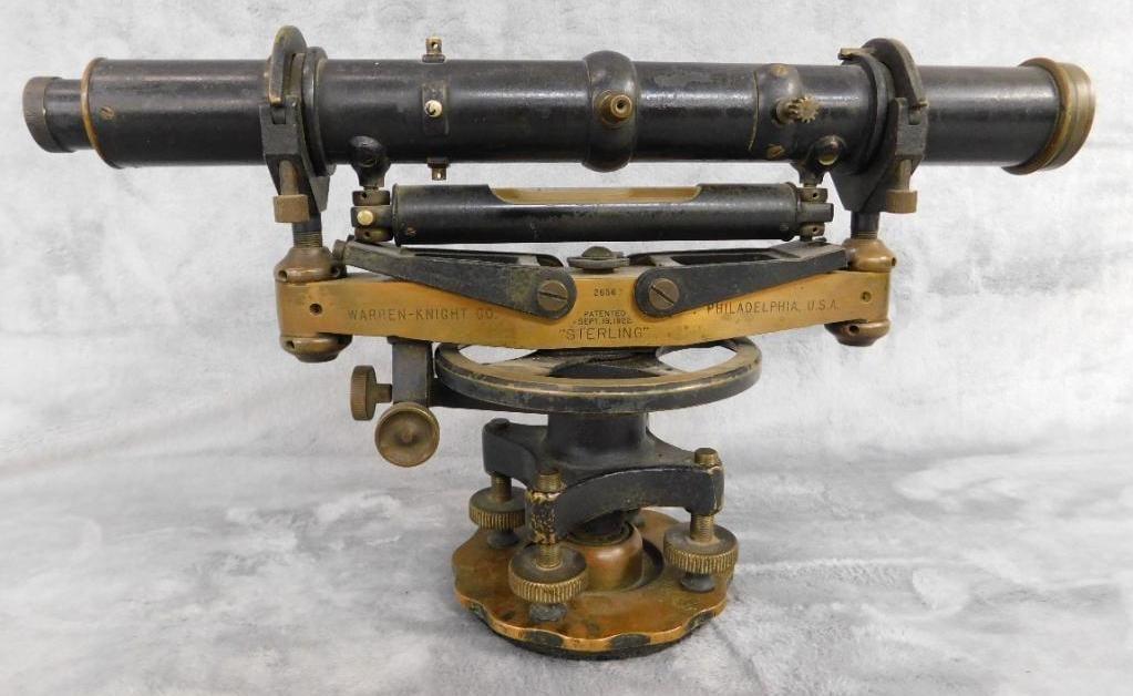 Vintage Warren-Knight Co. Sextant - Pat. 1922 - "Sterling" - 2656 - 7.5" x 13" x 4.5" (1 of 13)