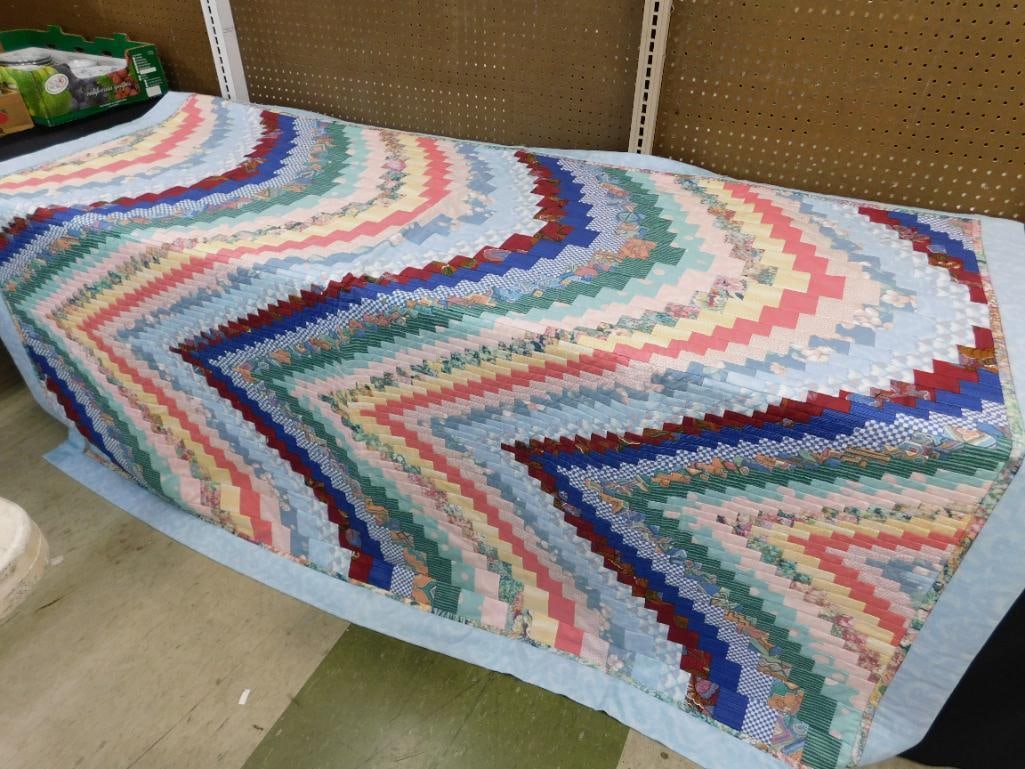Machine Sewn Quilt - 64" x 84" - 8