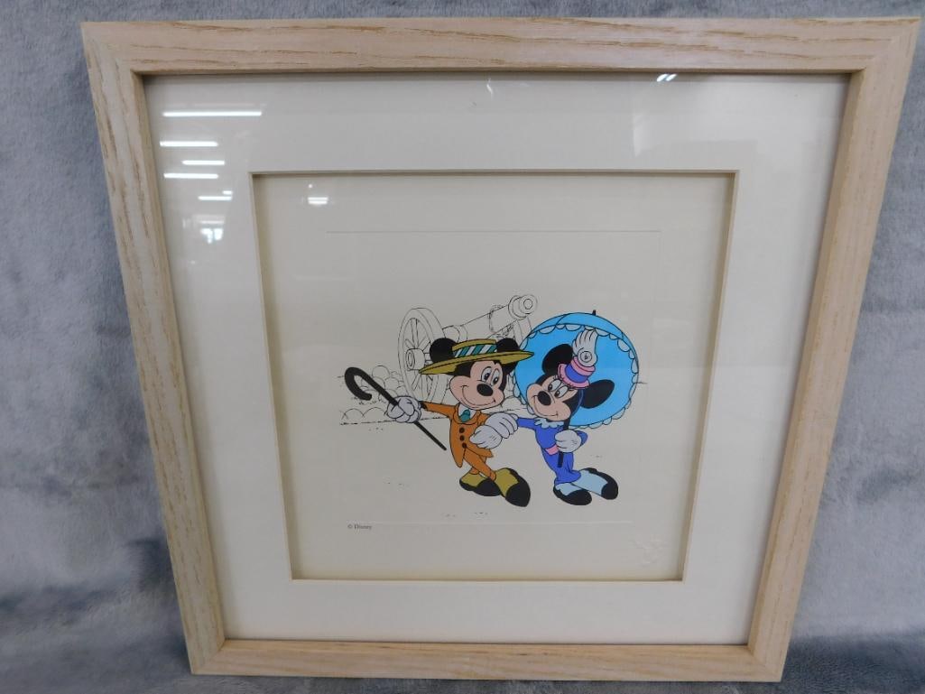 Disney Treasures - Serigraph - "Nifty Nineties" - 11" x 11" - Original Box - 9