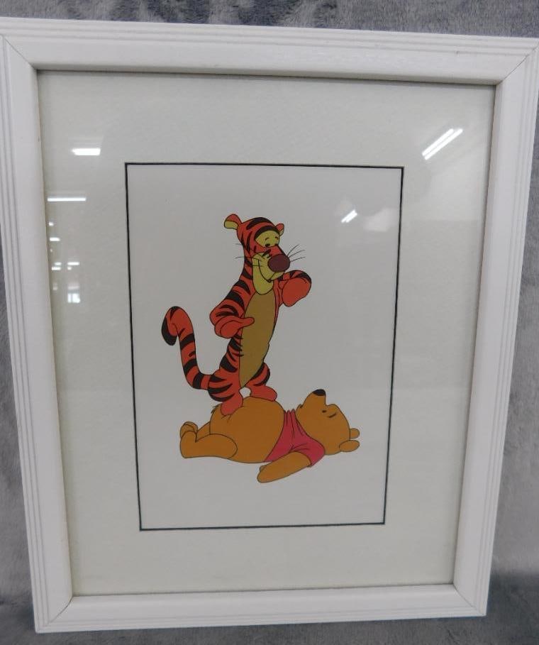 Disney Treasures - Serigraph - "Tigger and Pooh" - 11" x 9" - Original Box (1 of 7)