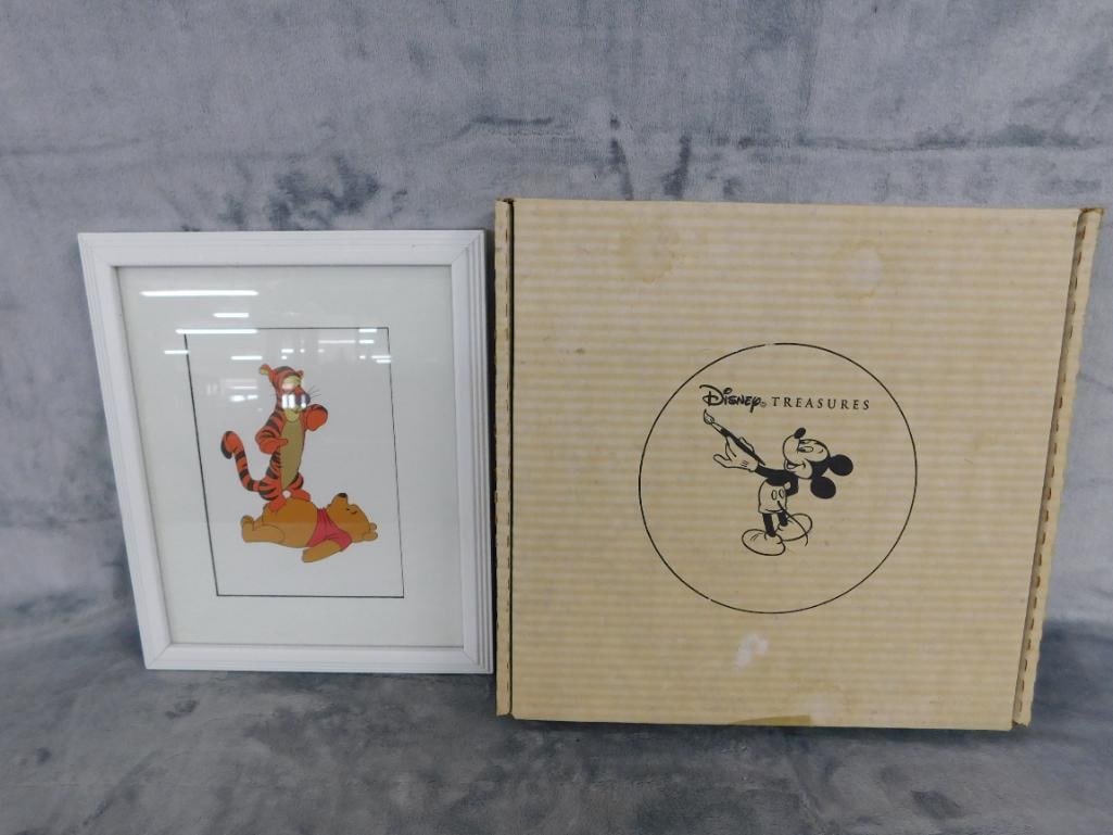 Disney Treasures - Serigraph - "Tigger and Pooh" - 11" x 9" - Original Box - 5