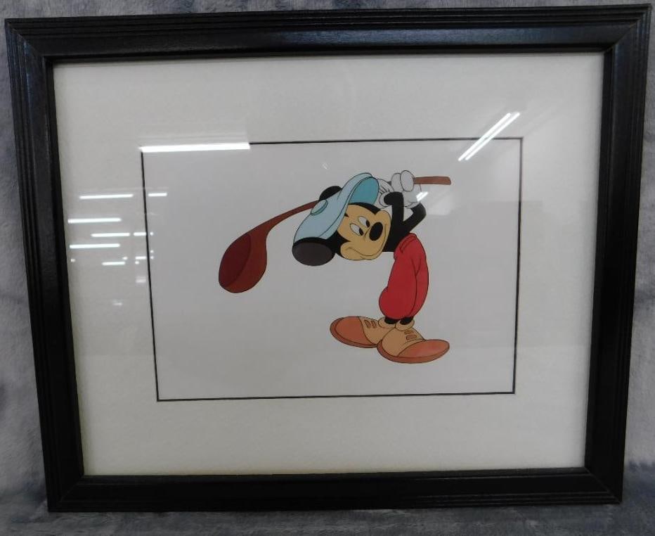 Disney Treasures - Serigraph - "Mickey Mouse Golf" - 9" x 11" - No Box (1 of 5)