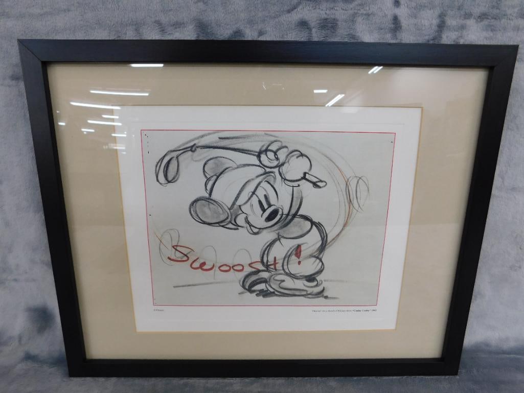 Disney "Canine Caddy" Original Story Sketch - 12" x 15" - 7