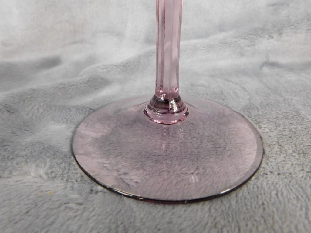 12 Lenox Lilac Mist 5.25" Desert / Champagne Glasses - 3