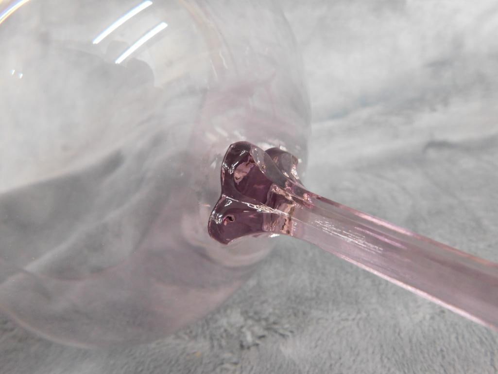 12 Lenox Lilac Mist 5.25" Desert / Champagne Glasses - 4