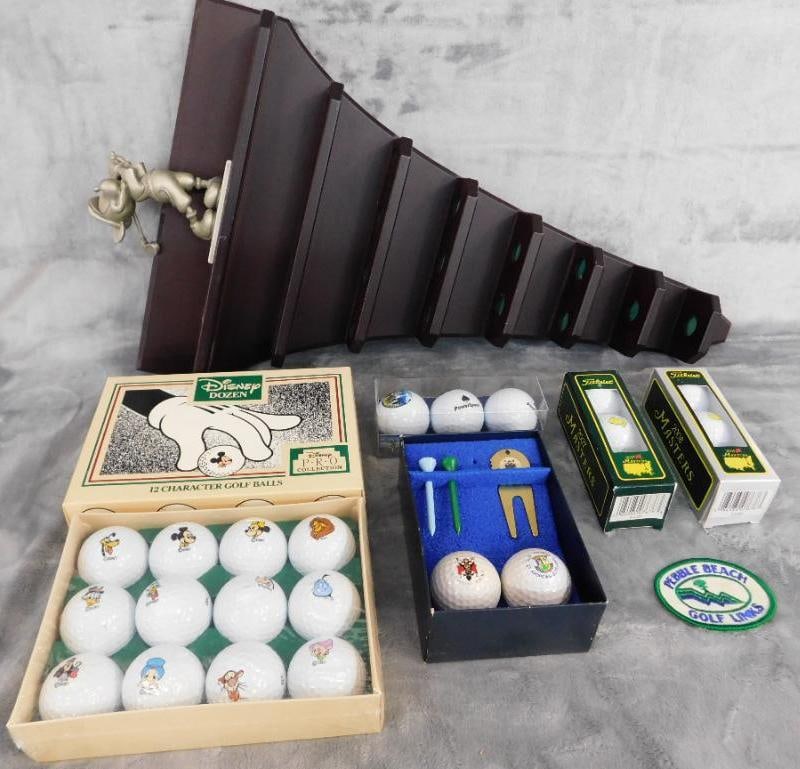 Modern Disney Golf Ball Rack - Disney Golf Balls - 2007 and 2008 Masters Golf Balls (1 of 12)