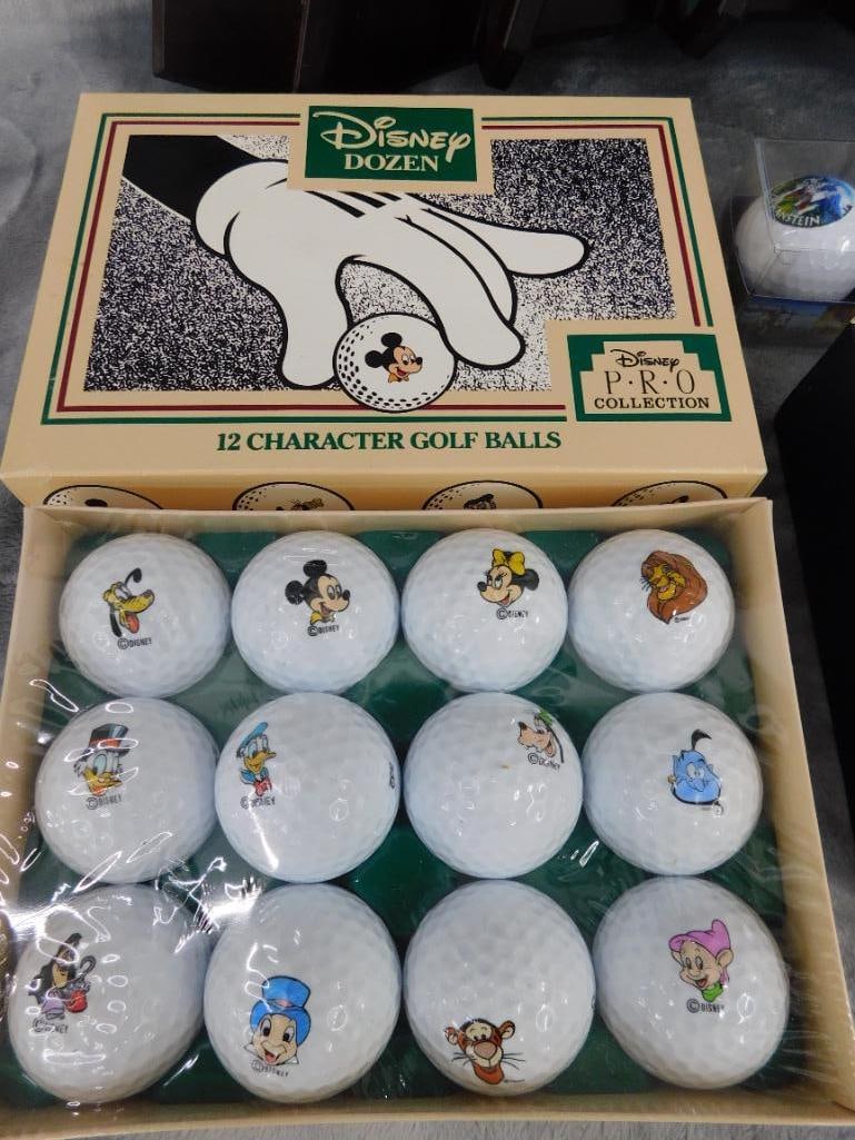 Modern Disney Golf Ball Rack - Disney Golf Balls - 2007 and 2008 Masters Golf Balls - 4