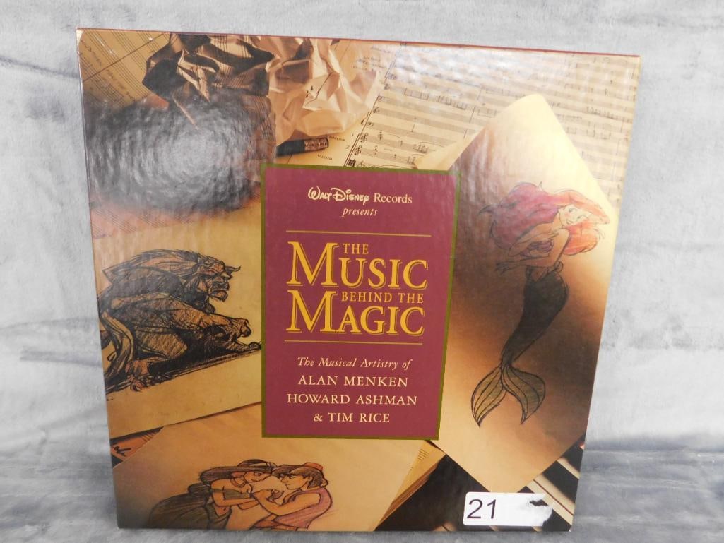 "Music Behind The Magic" Disney Tape Set - "Pocahontas" Art Book - 11
