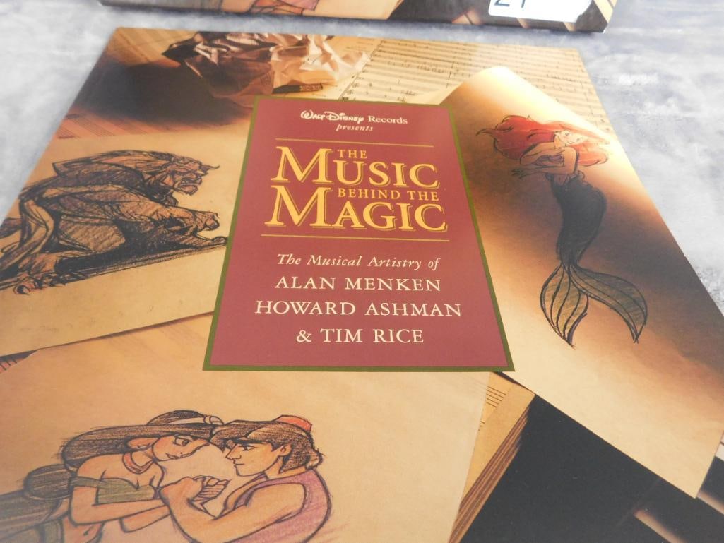 "Music Behind The Magic" Disney Tape Set - "Pocahontas" Art Book - 12