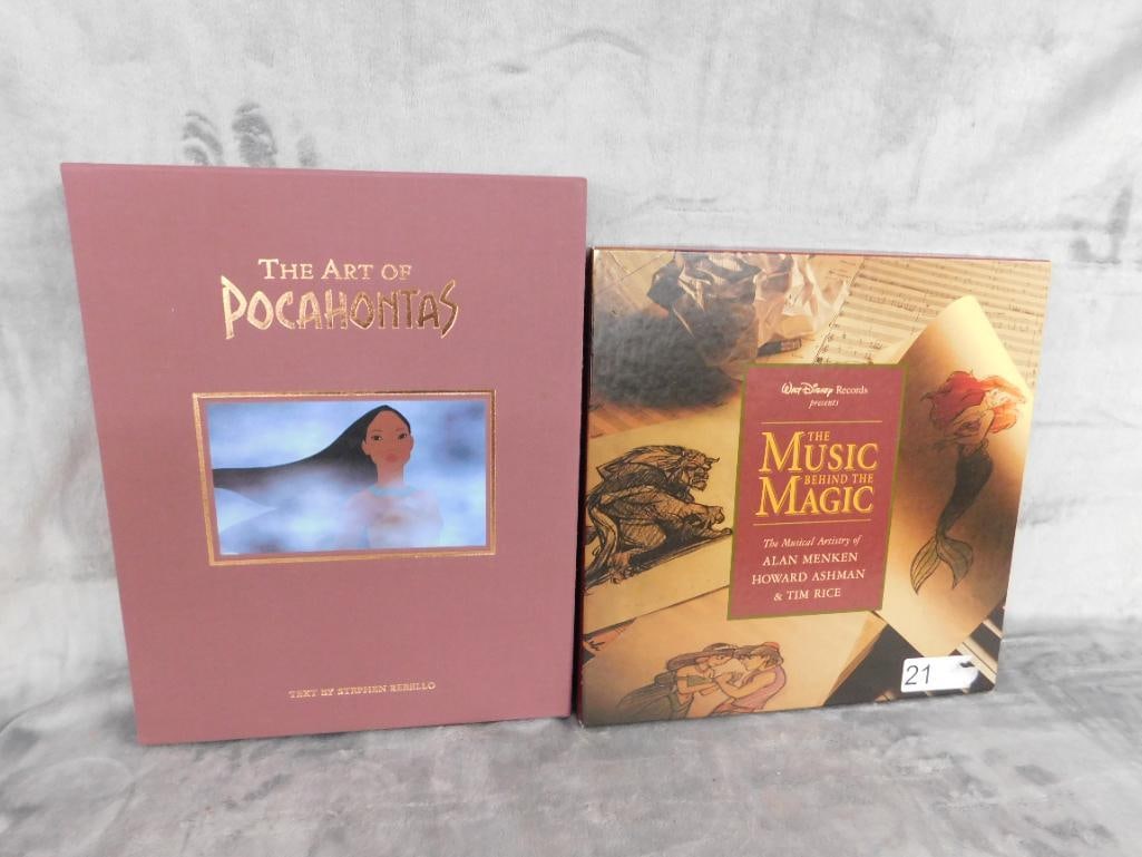 "Music Behind The Magic" Disney Tape Set - "Pocahontas" Art Book - 14