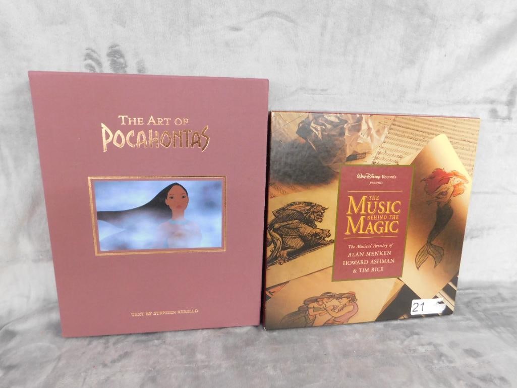 "Music Behind The Magic" Disney Tape Set - "Pocahontas" Art Book - 15