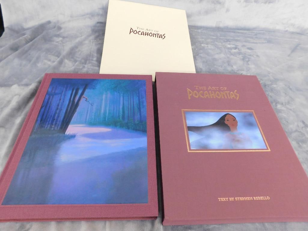 "Music Behind The Magic" Disney Tape Set - "Pocahontas" Art Book - 3