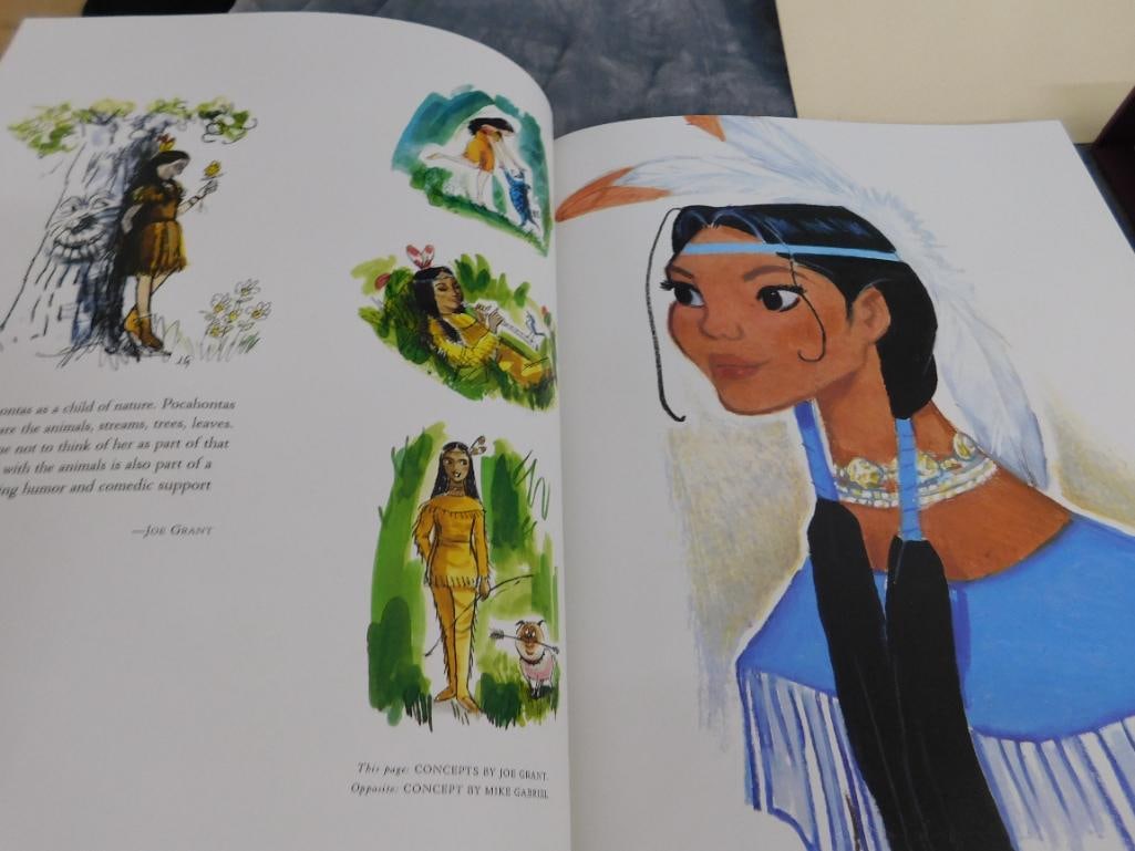 "Music Behind The Magic" Disney Tape Set - "Pocahontas" Art Book - 5