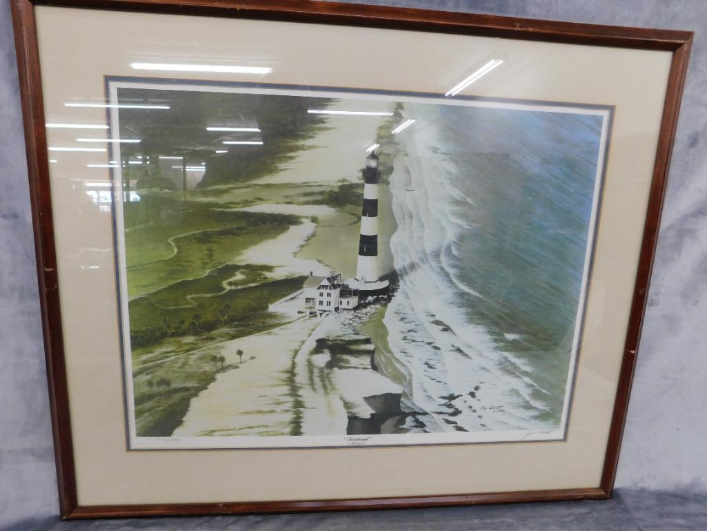 1986 Jim Booth Lithograph - "Sentinel" - Signed - LE 427/950 - 26" x 31.5" (1 of 10)