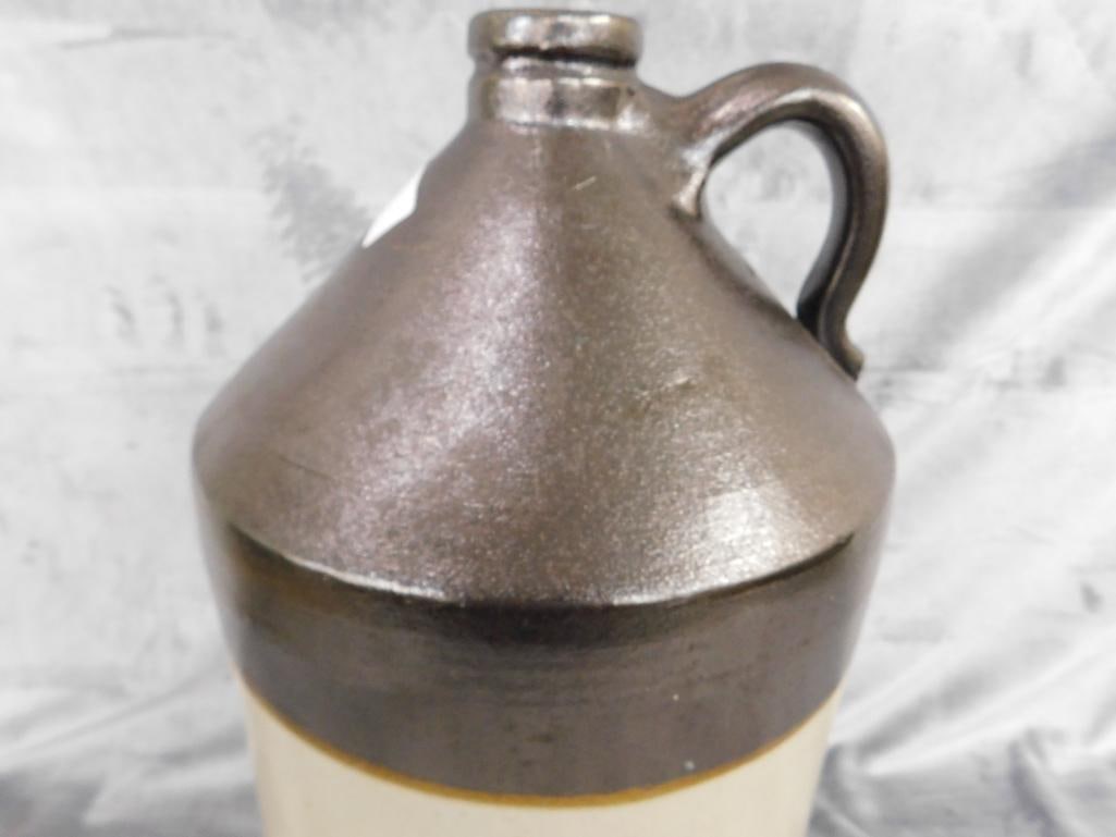 Vintage 5 Gallon Pottery Jug - 20" x 11" - 4