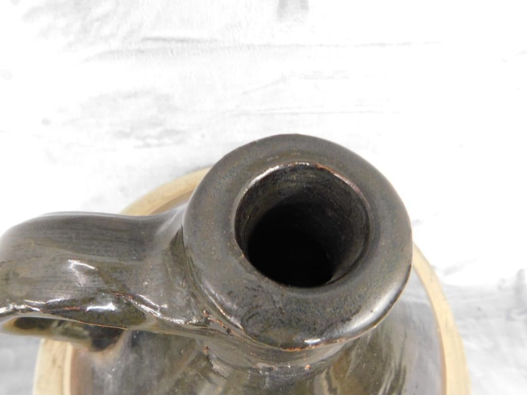 Vintage 3 Gallon Pottery Jug - 16" x 10" - 3