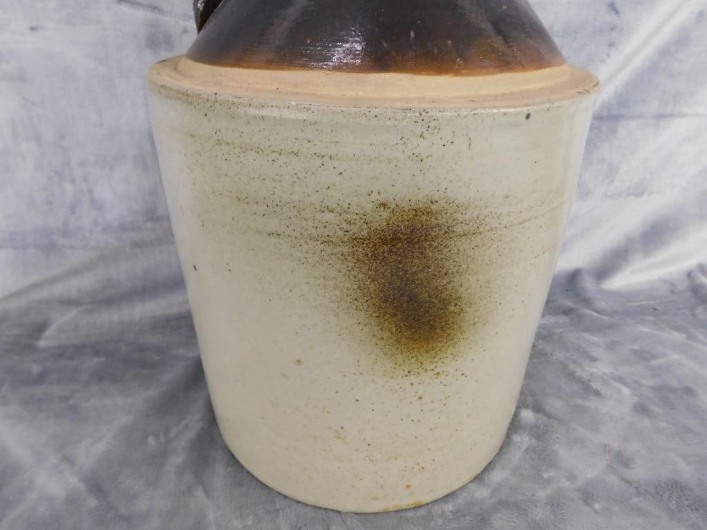 Vintage 3 Gallon Pottery Jug - 16" x 10" - 4