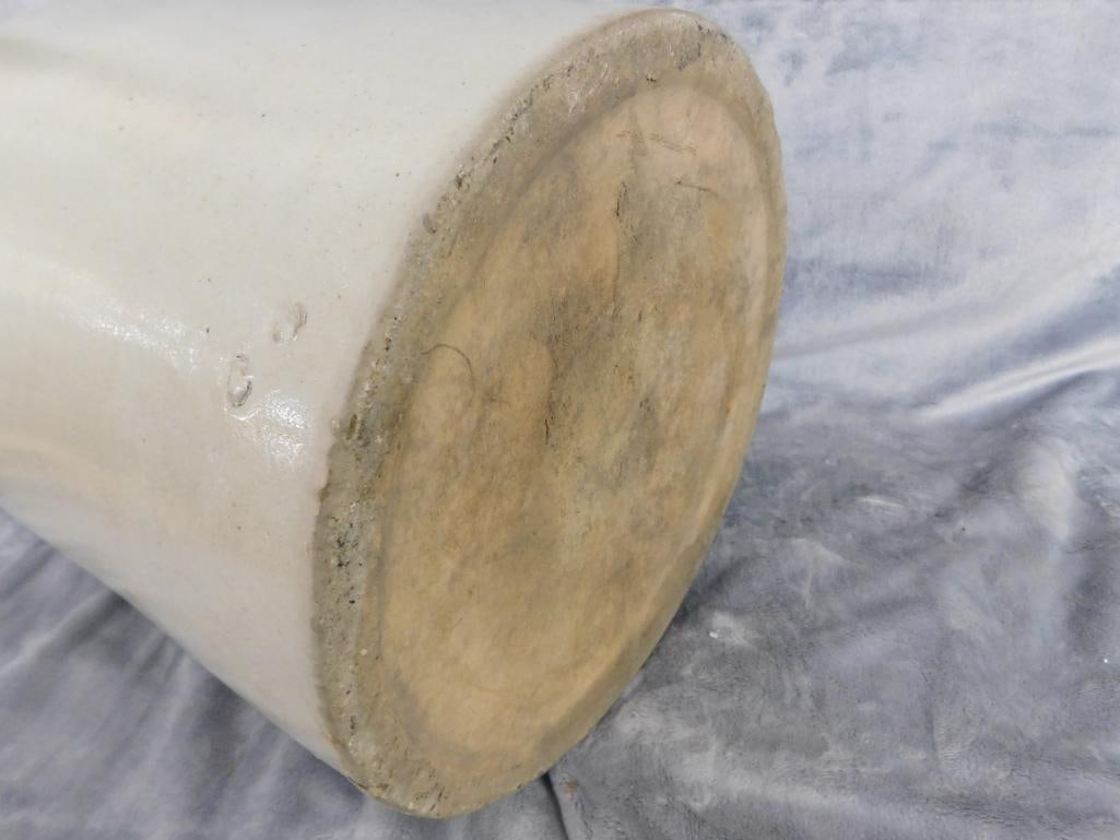 Vintage 3 Gallon Pottery Jug - 16" x 10" - 7