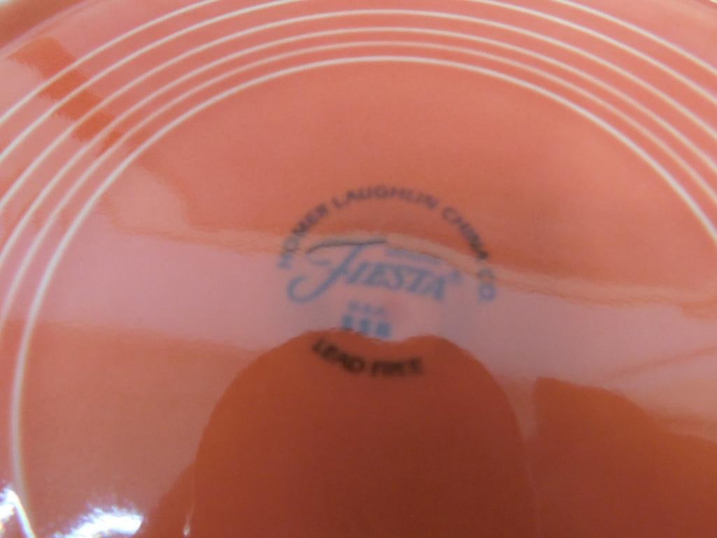 Fiesta Ware - 7-10.5" Dinner Plates - 9