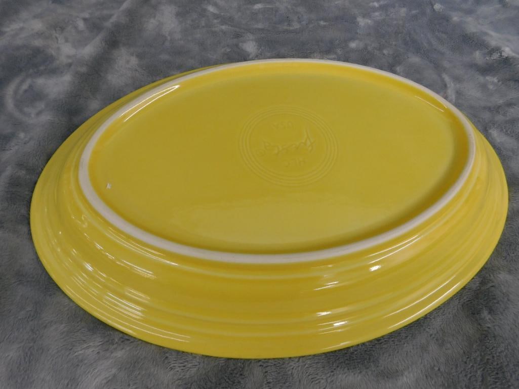 Fiesta Ware - 13.5" x 9.5" Oval Platter - 4