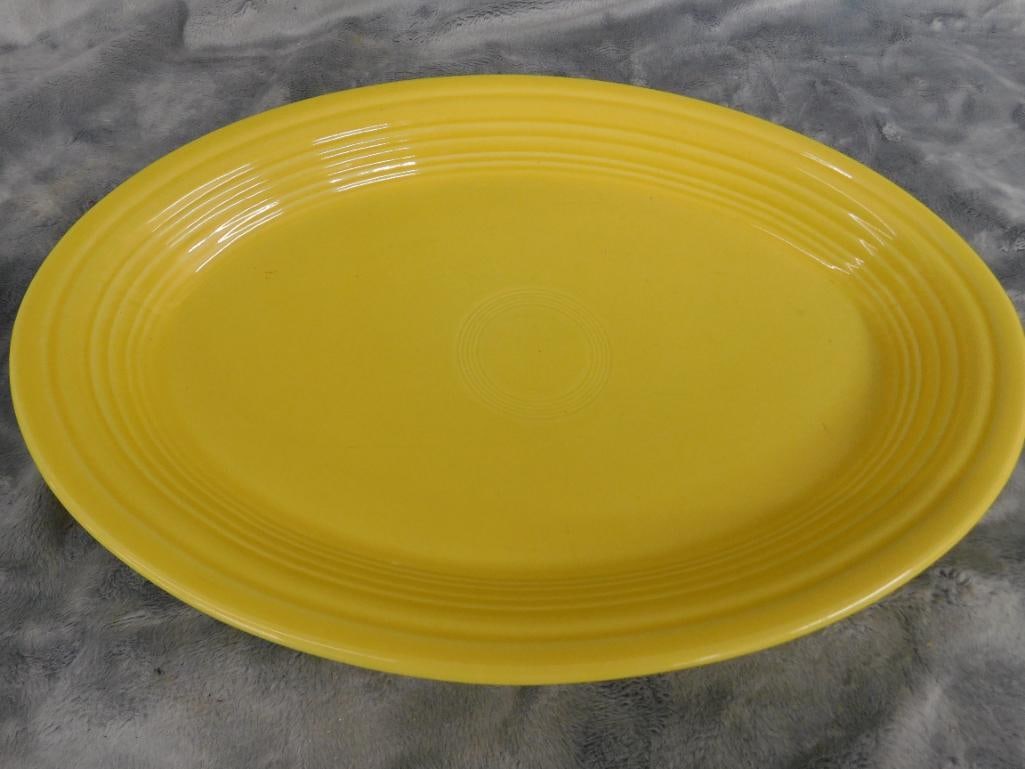 Fiesta Ware - 13.5" x 9.5" Oval Platter - 7