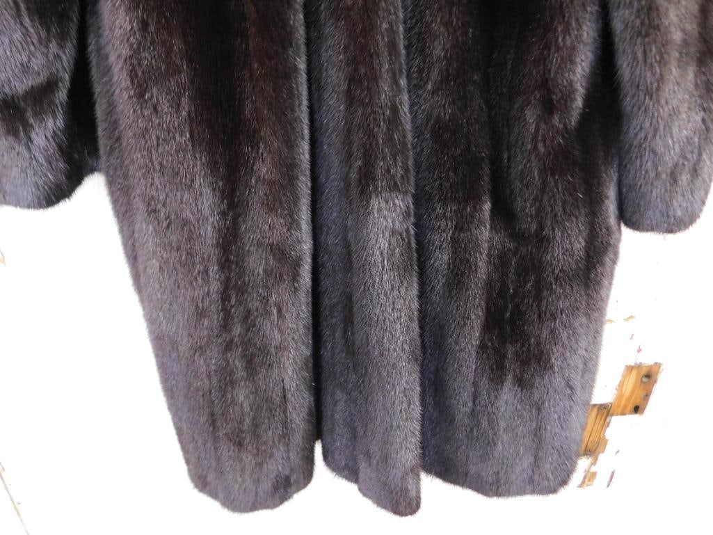 Real Fur 3/4 Length Coat - 39" Tall - 8