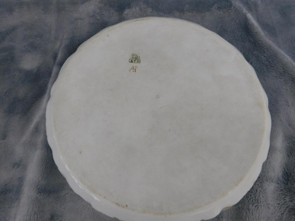 Vintage Limoges Had Painted Bowl - 2.25" x 7" - 5