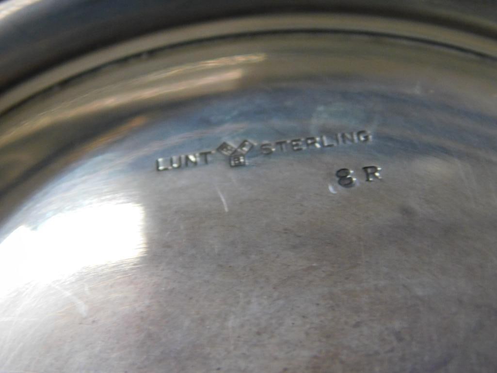 Sterling Silver - Lunt 8" x 4.25" Bowl - Dent on Foot - 590 Grams - 7