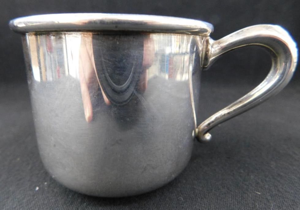 Sterling Silver - Web Childs Cup - Engraved - 56 Grams: See Photos For Description and Condition