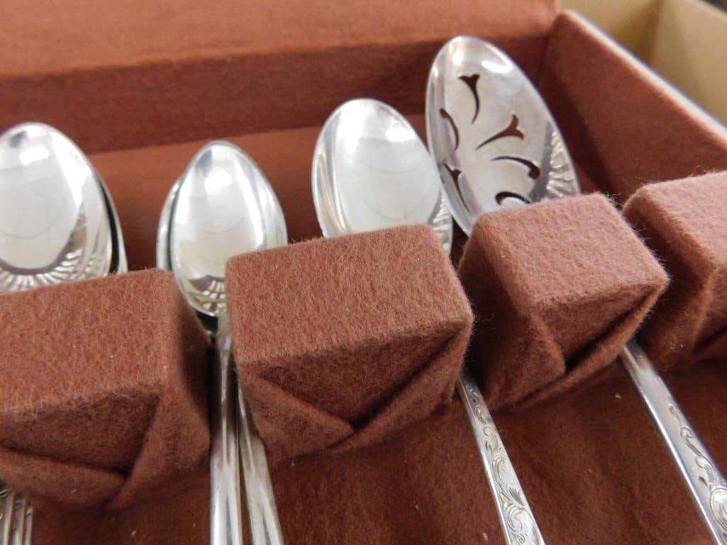 Sterling Silver - Flatware Set - Kirk and Son - 1961 Grams Not Including Weighted Pieces - 14