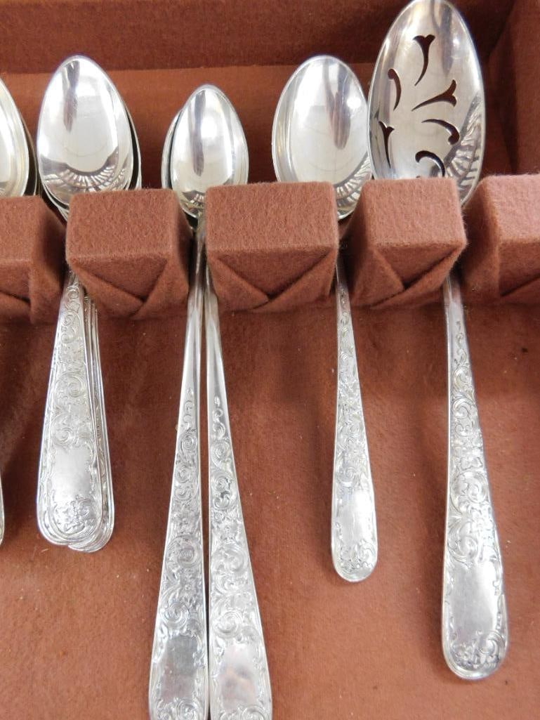 Sterling Silver - Flatware Set - Kirk and Son - 1961 Grams Not Including Weighted Pieces - 5