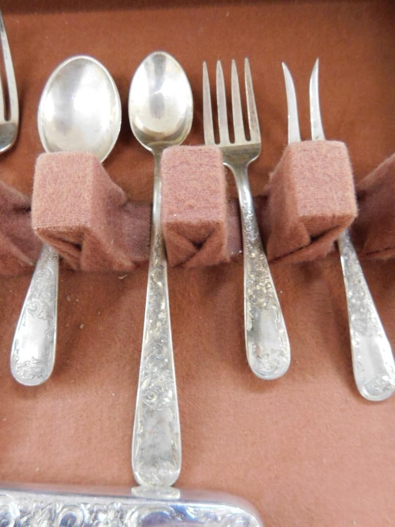 Sterling Silver - Flatware Set - Kirk and Son - 1961 Grams Not Including Weighted Pieces - 7
