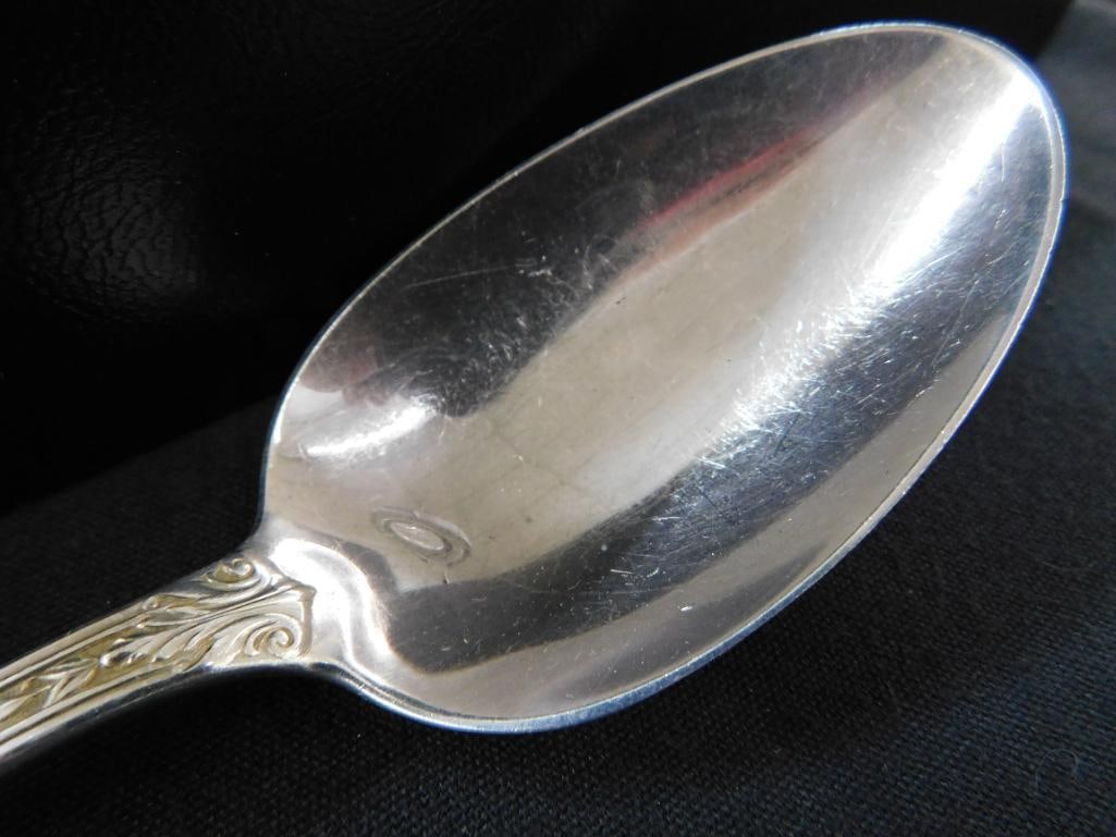 Sterling Silver - Flatware Set - Wallace - Rose Point Pattern - 525 Grams Not Including Weighted - 9